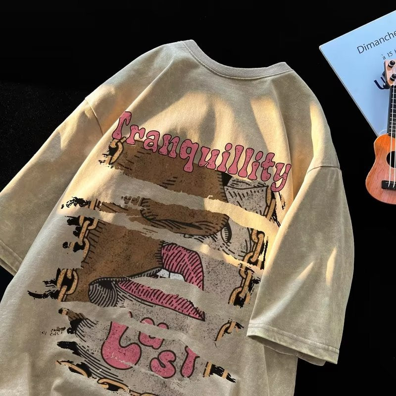 Vintage Comic Oversize T-shirt