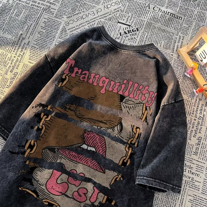 Vintage Comic Oversize T-shirt