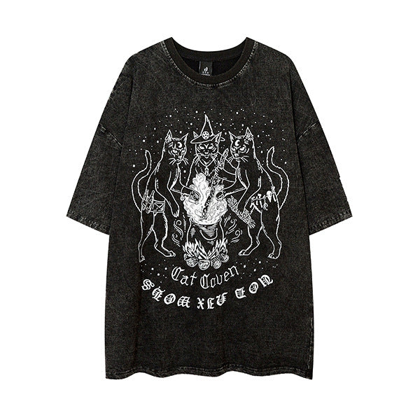 Mystisk Katt T-shirt