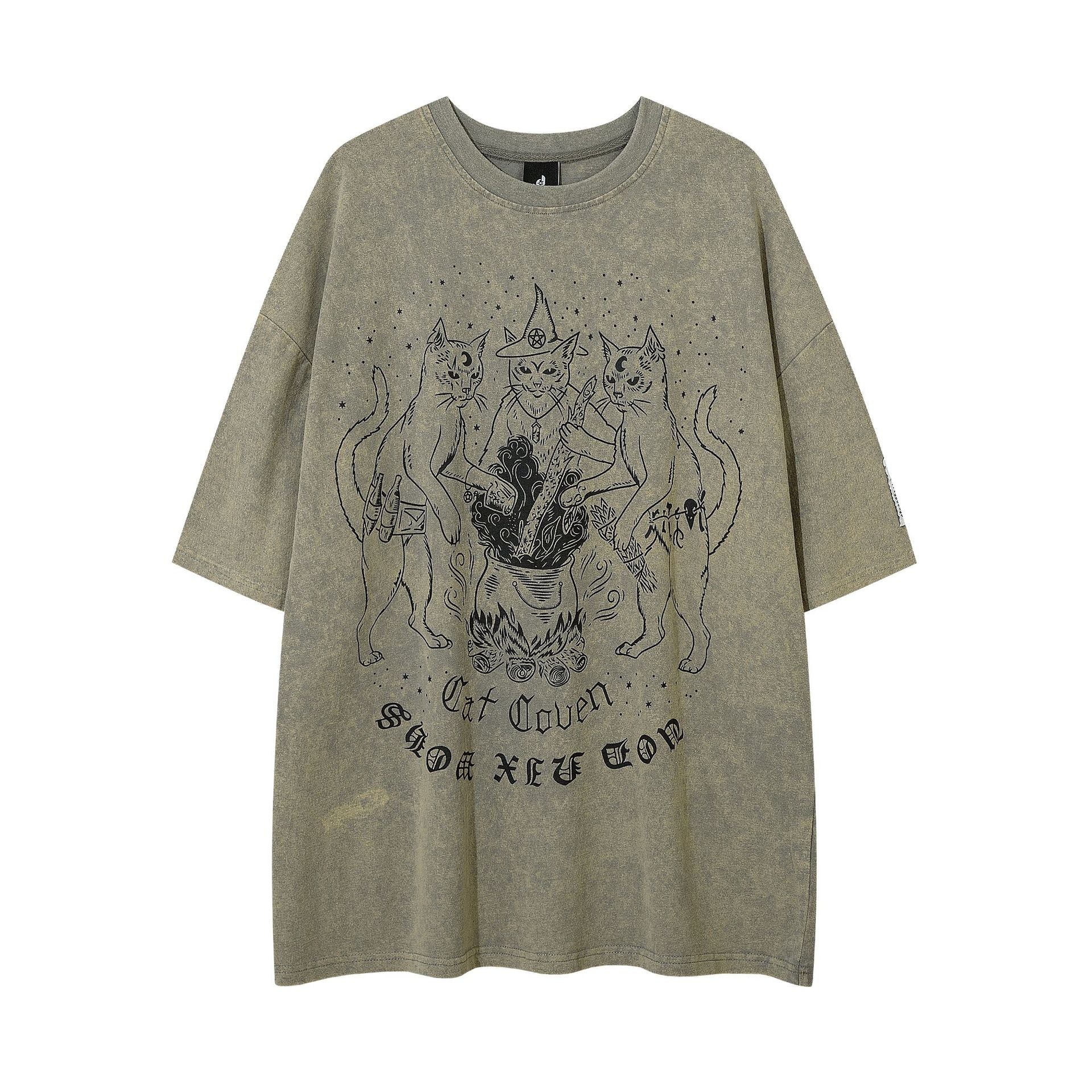 Mystisk Katt T-shirt