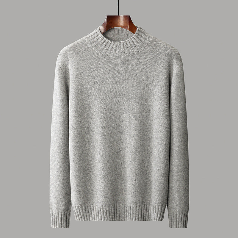 Kashmirtröja med Halvpolo – Unisex
