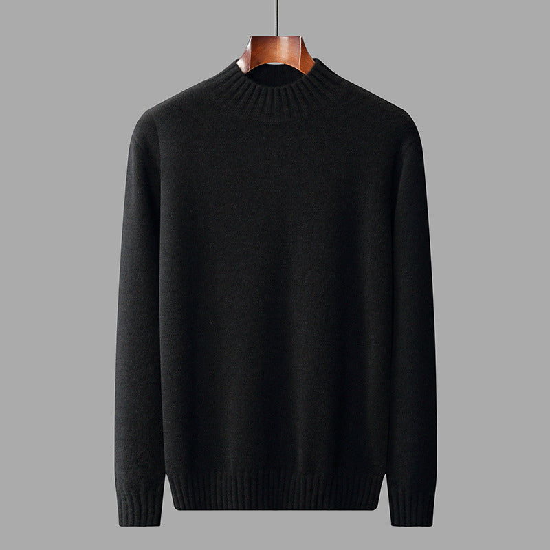 Kashmirtröja med Halvpolo – Unisex