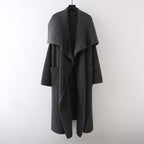 Lång Stickad Cardigan