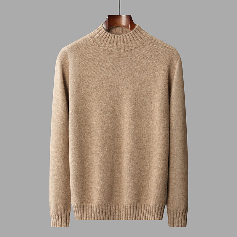 Kashmirtröja med Halvpolo – Unisex