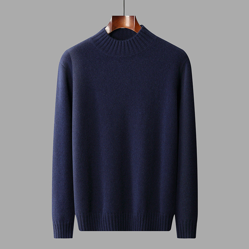 Kashmirtröja med Halvpolo – Unisex