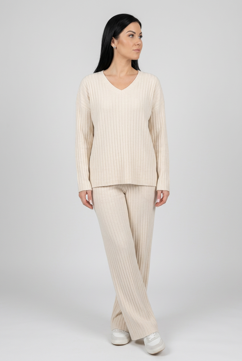 Avslappnad_ribbstickad_loungewear-1 - Dammode [product_title] [variant_title] dam basplagg