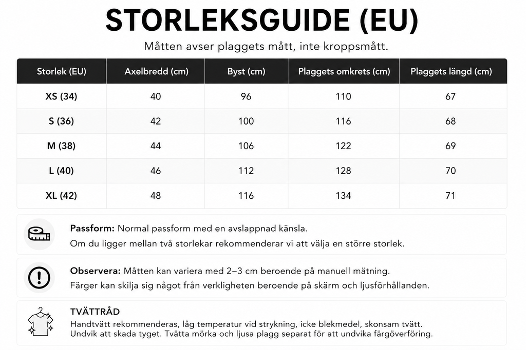 Stickad Tröja med Broderi