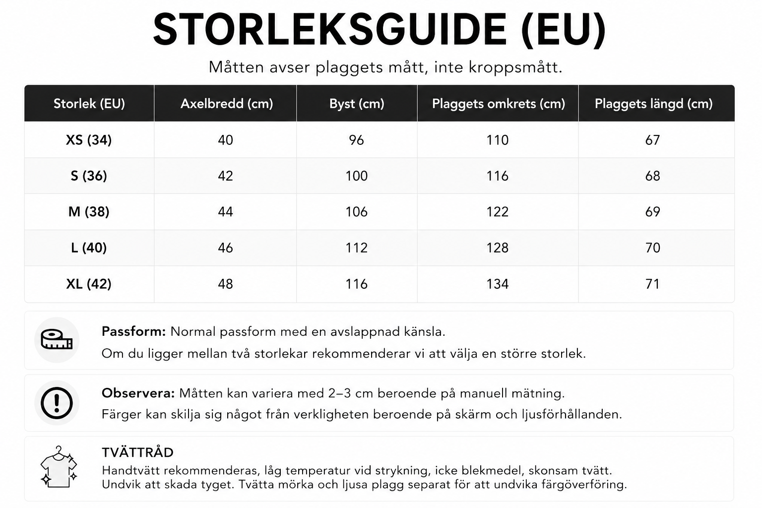 Stickad Tröja med Broderi