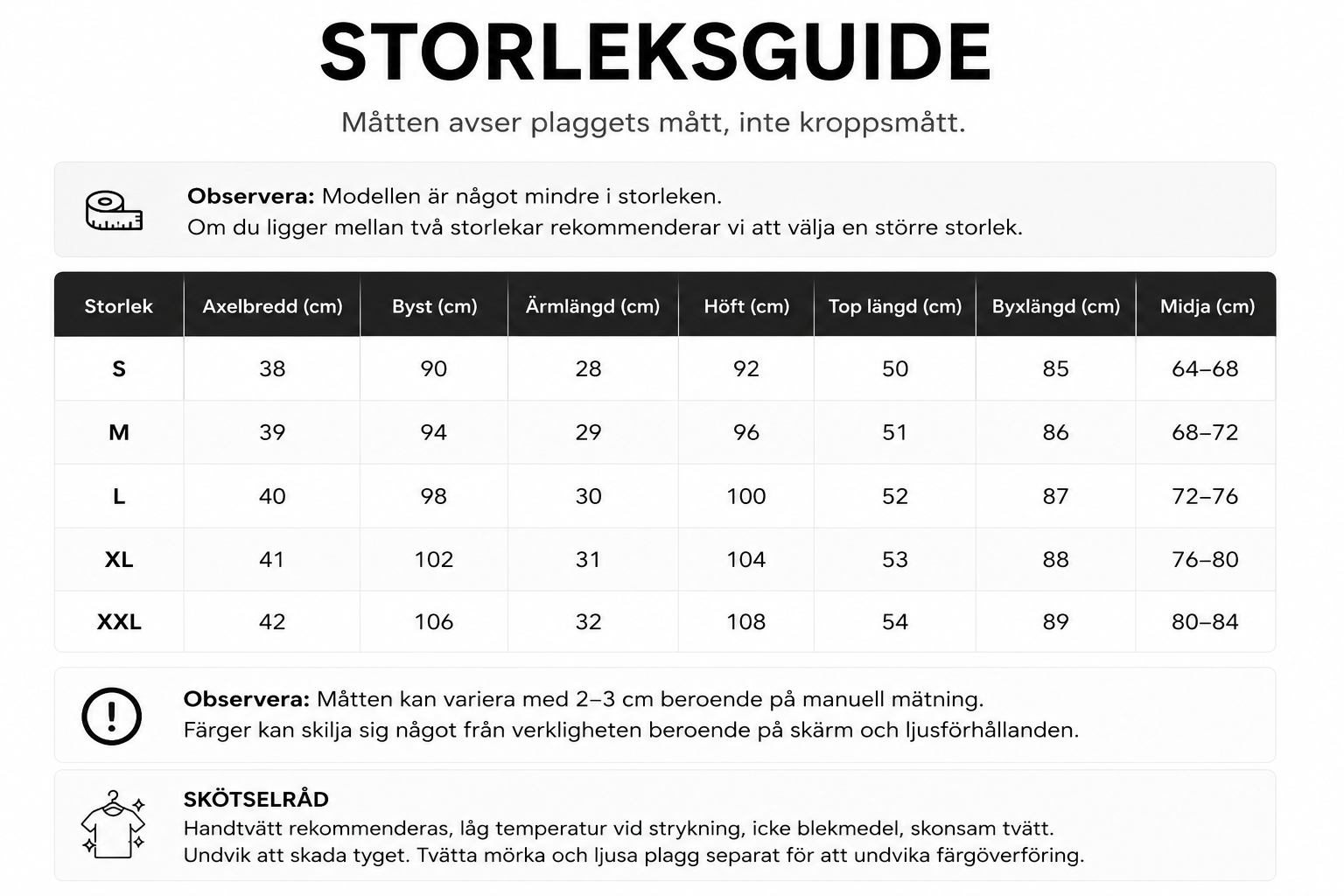 Stickat Set med Hjärtmönster