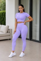 Lila-seamless-gym-set - Dammode [product_title] [variant_title] dam basplagg