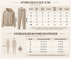 Stickat Mjukisset med Dragkedja – Unisex