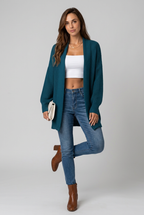 Stickad-Cardigan-gron-1 - Dammode [product_title] [variant_title] dam basplagg
