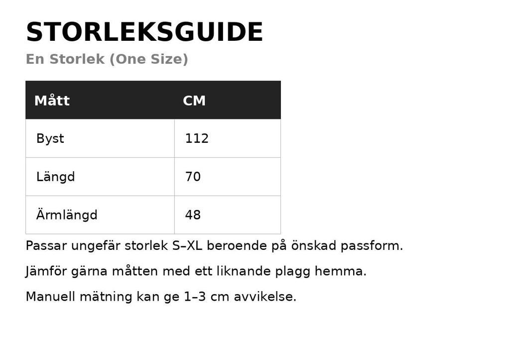 Randig Skjortblus Oversize