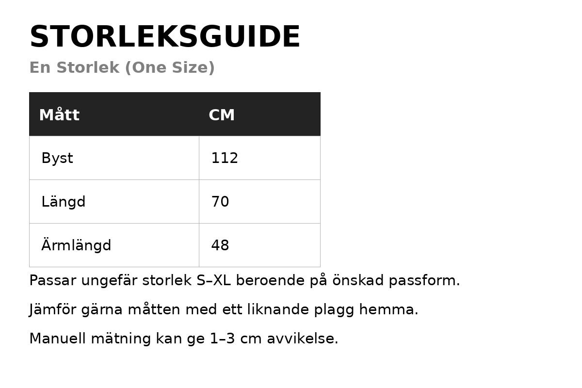 Randig Skjortblus Oversize