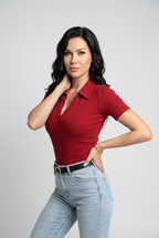 basic-polo-dam-sommar-ROD - Dammode [product_title] [variant_title] dam basplagg