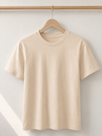 Basic T-shirt – Minimalistisk och Bekväm Vardagstopp