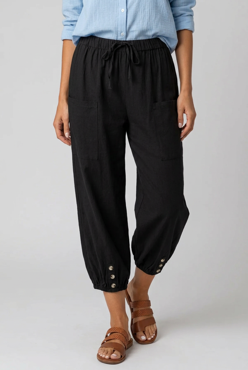 dammode-losa-byxor-hog-midja-dam-svart - Dammode [product_title] [variant_title] dam basplagg