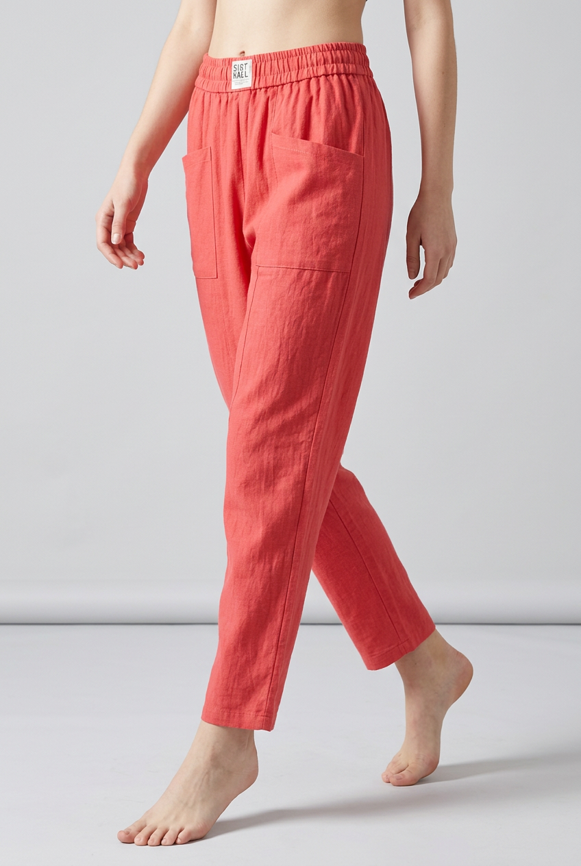 dammode-losa-byxor-resarmidja-dam-orange - Dammode [product_title] [variant_title] dam basplagg
