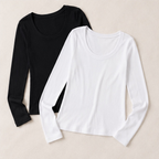 dammode-ribbad-langarmad-topp-dam-vit-svart-2pack-1_pack - Dammode [product_title] [variant_title] dam basplagg