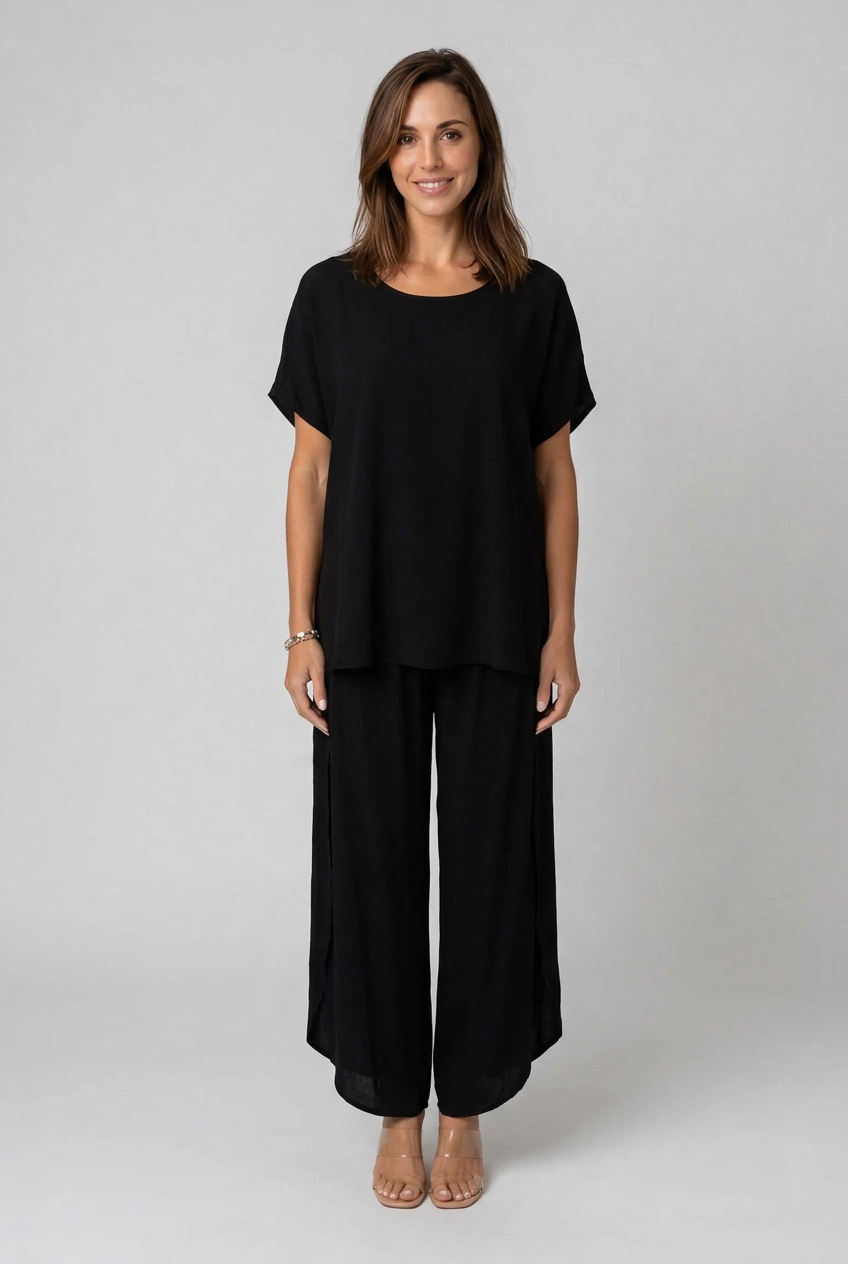 dammode-tvadelat-set-topp-vida-byxor-dam-svart-1 - Dammode [product_title] [variant_title] dam basplagg