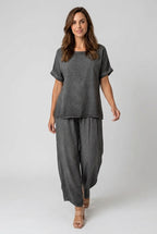 dammode-tvadelat-set-topp-vida-byxor-dam-svart - Dammode [product_title] [variant_title] dam basplagg