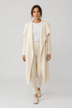 Lång Stickad Cardigan