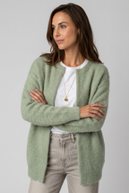 lang-stickad-cardigan-med-knappar-dam-ljus - Dammode [product_title] [variant_title] dam basplagg