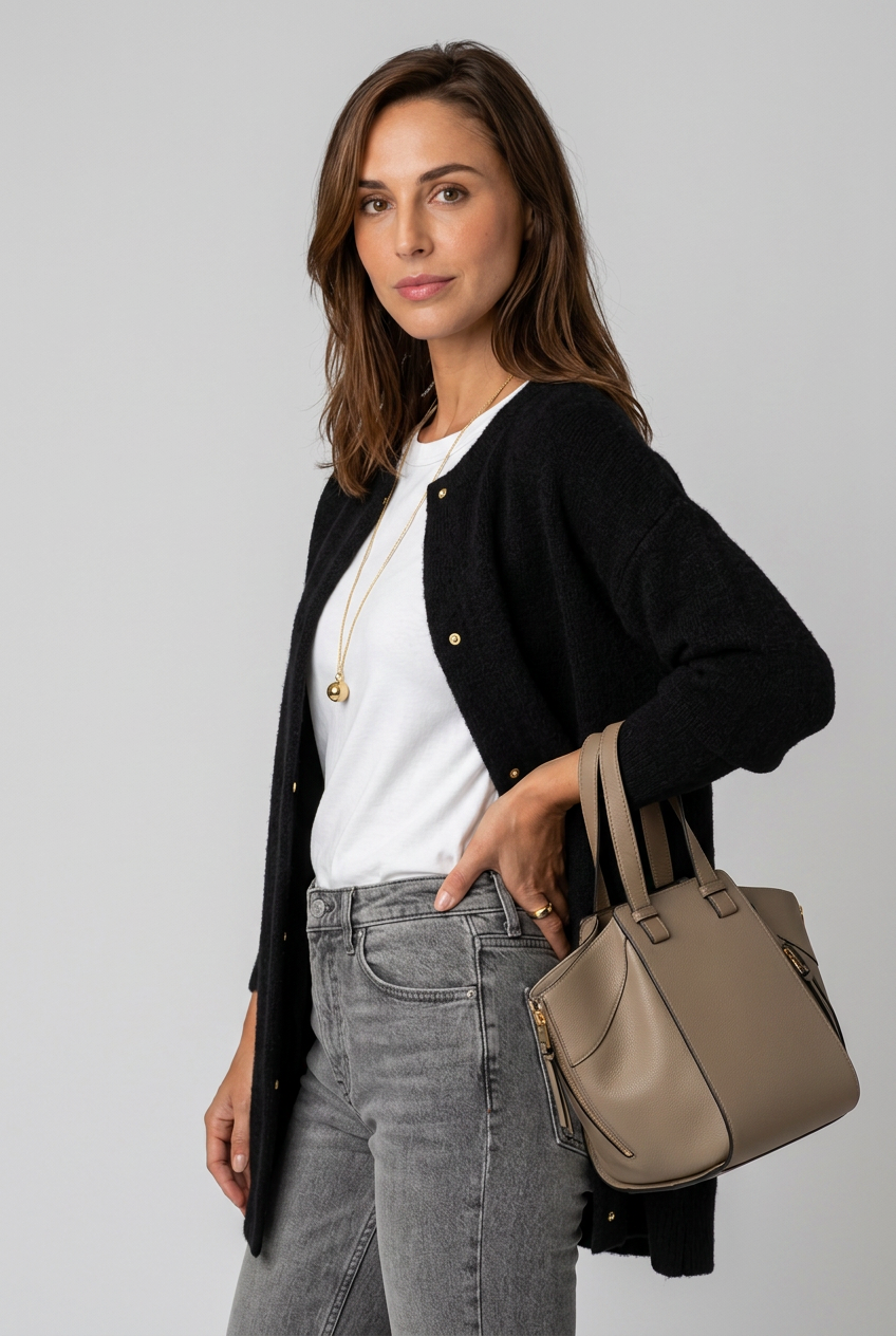 lang-stickad-cardigan-med-knappar-dam-svart-1 - Dammode [product_title] [variant_title] dam basplagg