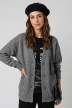 mjuk-stickad-cardigan-dam-GRA-1 - Dammode [product_title] [variant_title] dam basplagg