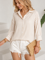 Randig Oversized Damblus