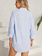 Randig Oversized Damblus