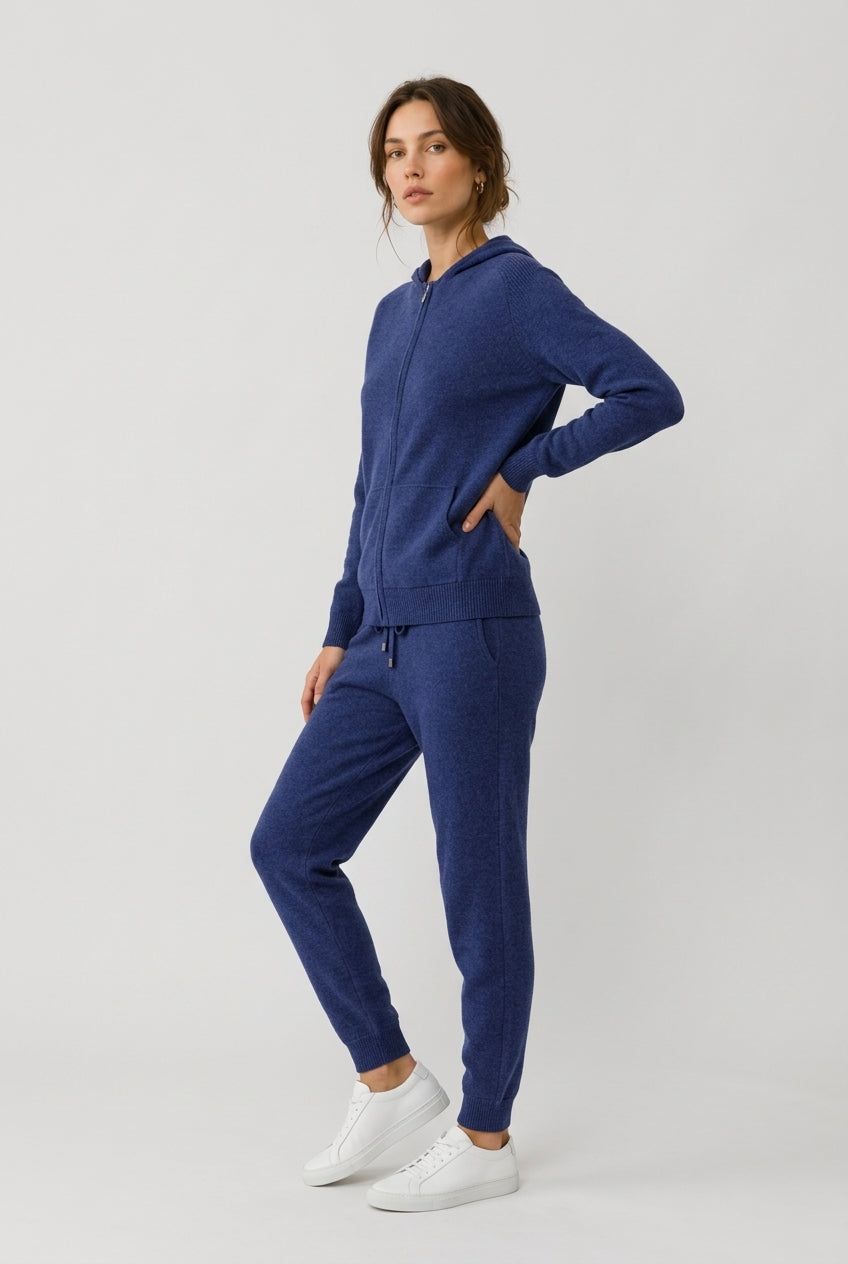 Stickat Mjukisset med Dragkedja – Unisex
