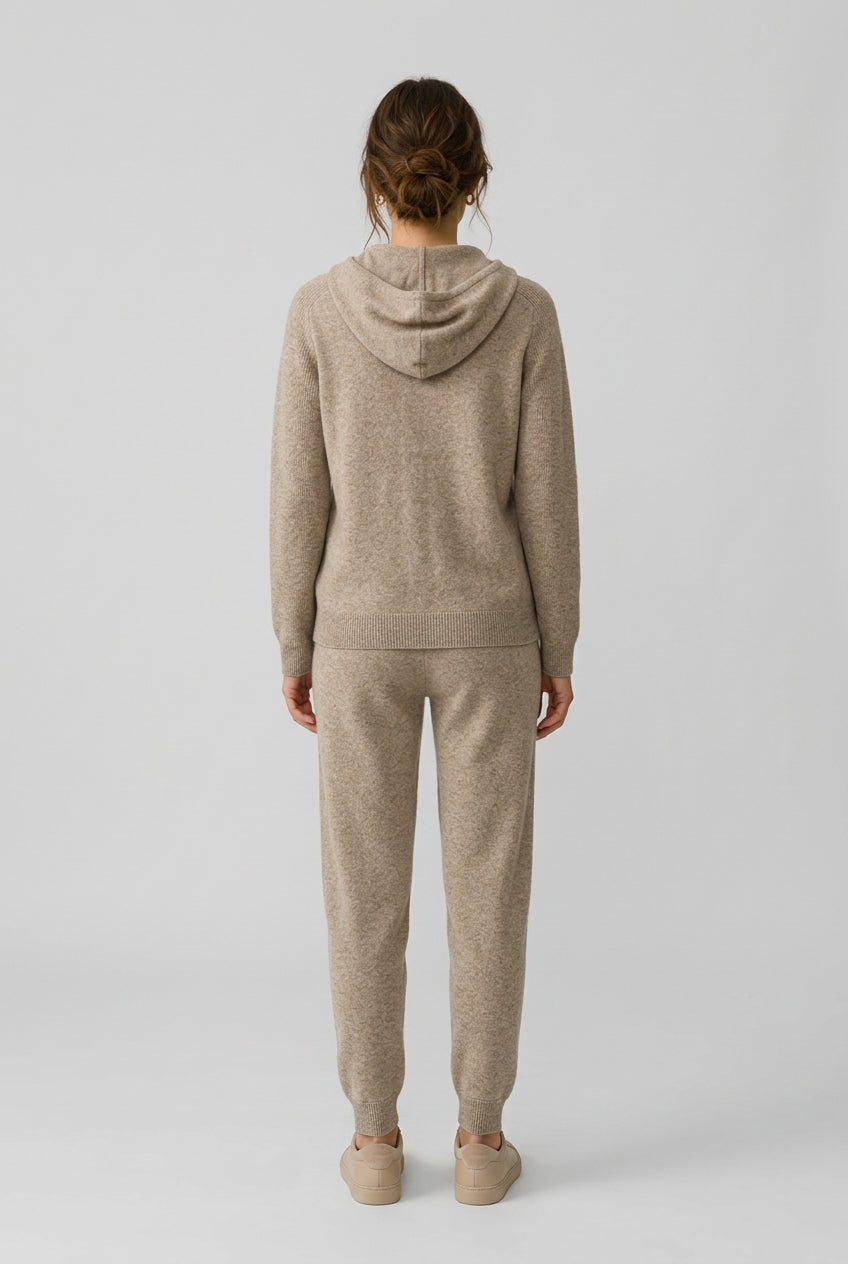 Stickat Mjukisset med Dragkedja – Unisex