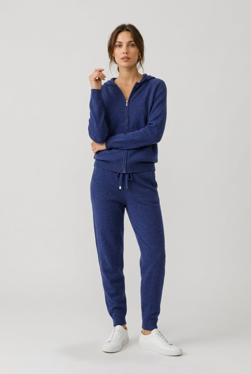 Stickat Mjukisset med Dragkedja – Unisex