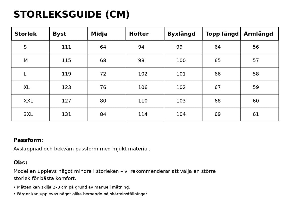 Set med Sweatshirt och Byxor