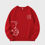 Sweatshirt med Björnmotiv