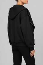 women-asymmetric-zip-hoodie-black - Dammode [product_title] [variant_title] dam basplagg
