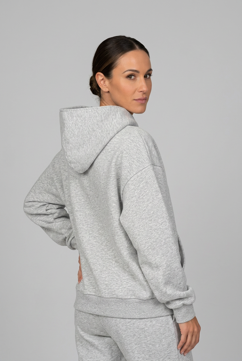 women-asymmetric-zip-hoodie-grey-1 - Dammode [product_title] [variant_title] dam basplagg
