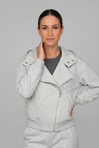 women-asymmetric-zip-hoodie-grey - Dammode [product_title] [variant_title] dam basplagg