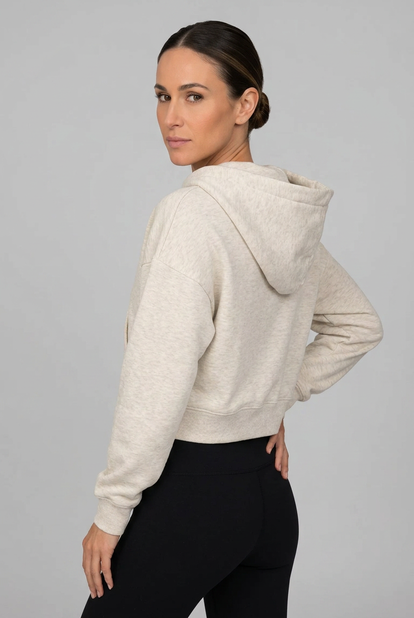 women-zip-hoodie-apricot-blossom-gray-3 - Dammode [product_title] [variant_title] dam basplagg