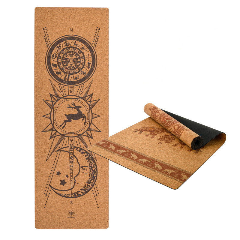 Yogamatta i Kork & Naturgummi